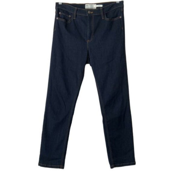 Free People Blue Hi-Rise Dark Wash Jeans 30 - Picture 1 of 5